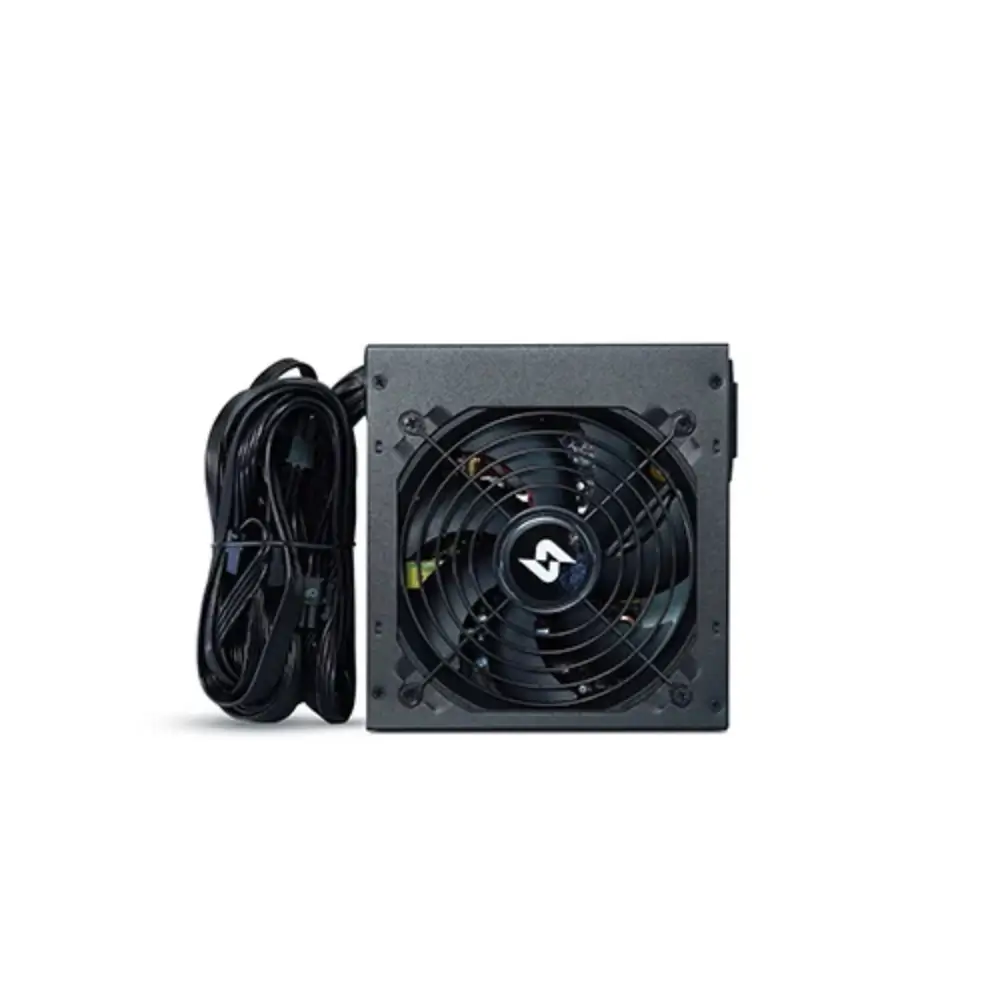 Solitine STN-SP350WB PC power supply 12cm cooling fan close-up