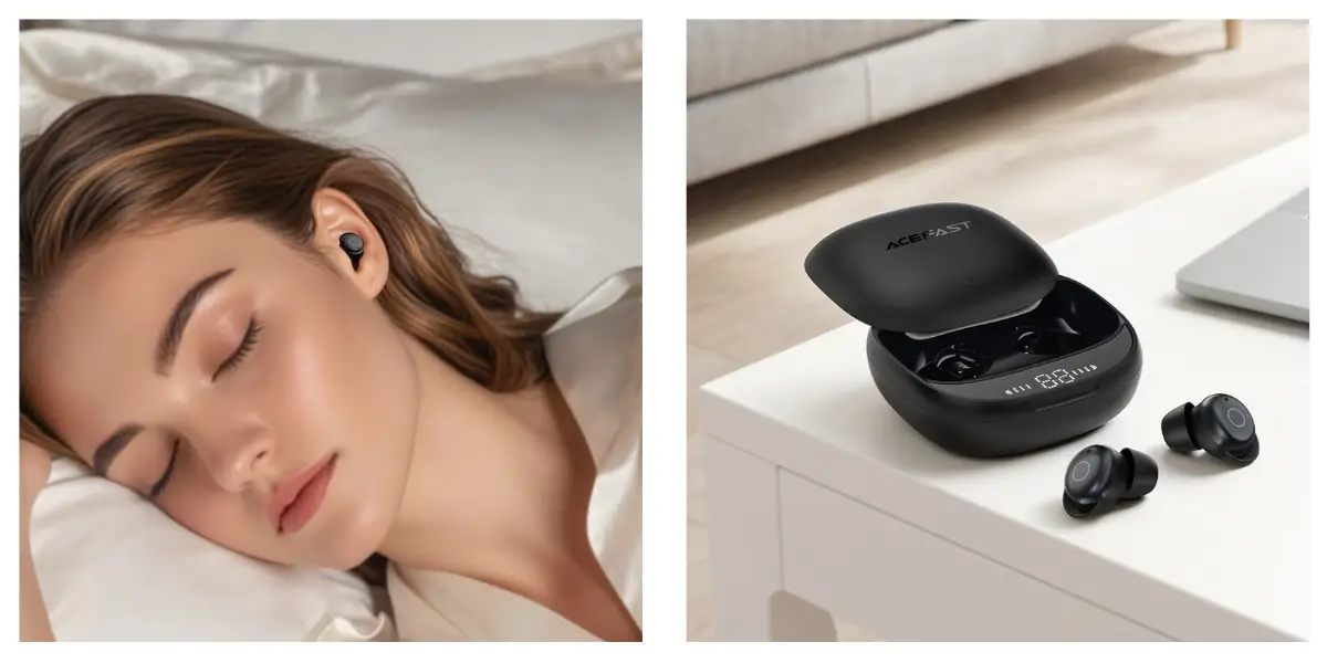 ACEFAST W10 ANC Sleep Earbuds with Deep Sleep Mode