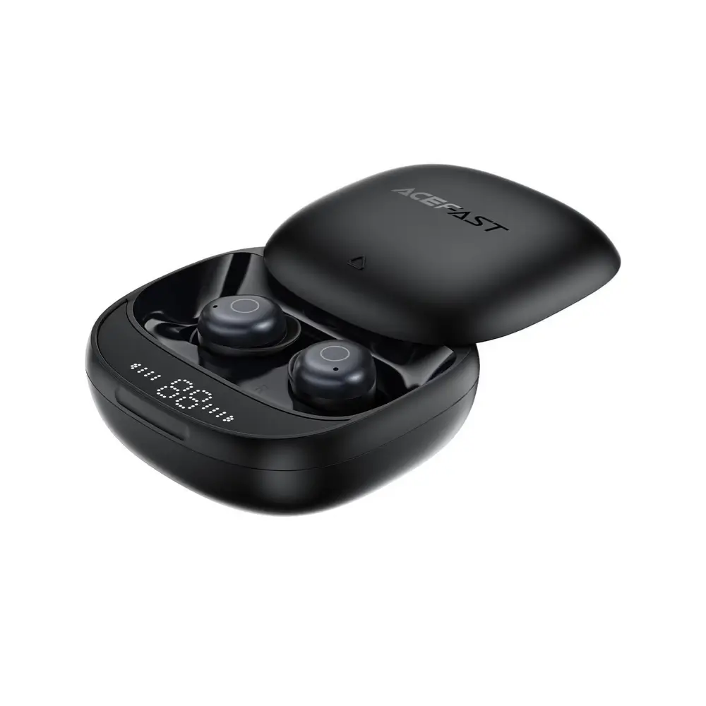 ACEFAST W10 ANC sleep earbuds with sliding charging case