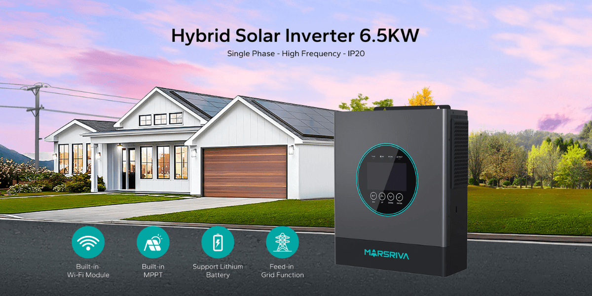 Mr 6 5KW Inverter Compact Size 336X410X110MM