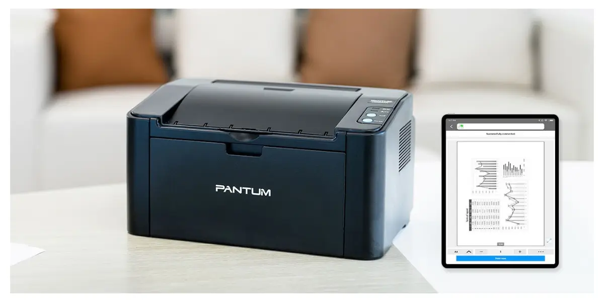 Pantum P2500W Wireless Mono Laser Printer with 22ppm Speed - image 2