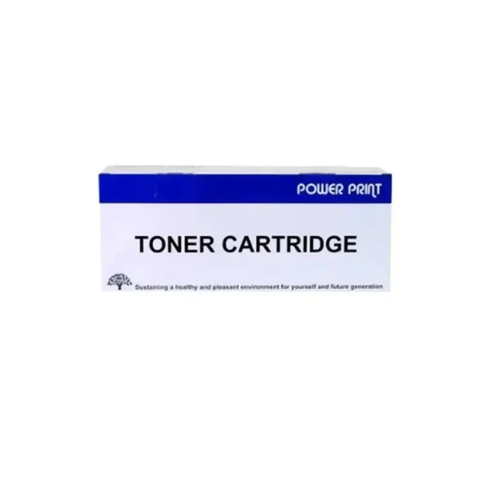 Power Print TN-B028 black laser toner cartridge front view Power Print TN-B028 black laser toner cartridge front view