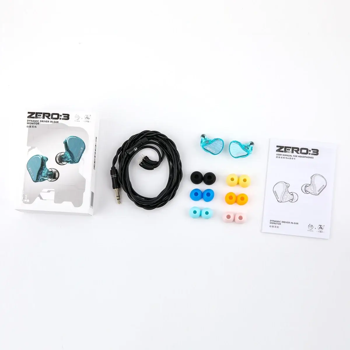 7HZ Crinacle Zero Box Contents