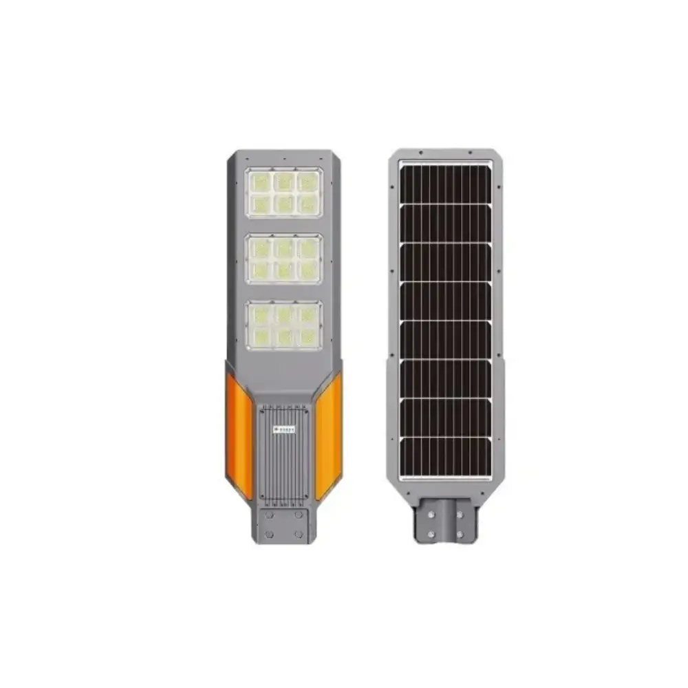 ALL In One LA-400 solar LED street light front view ALL In One LA-400 solar LED street light front view