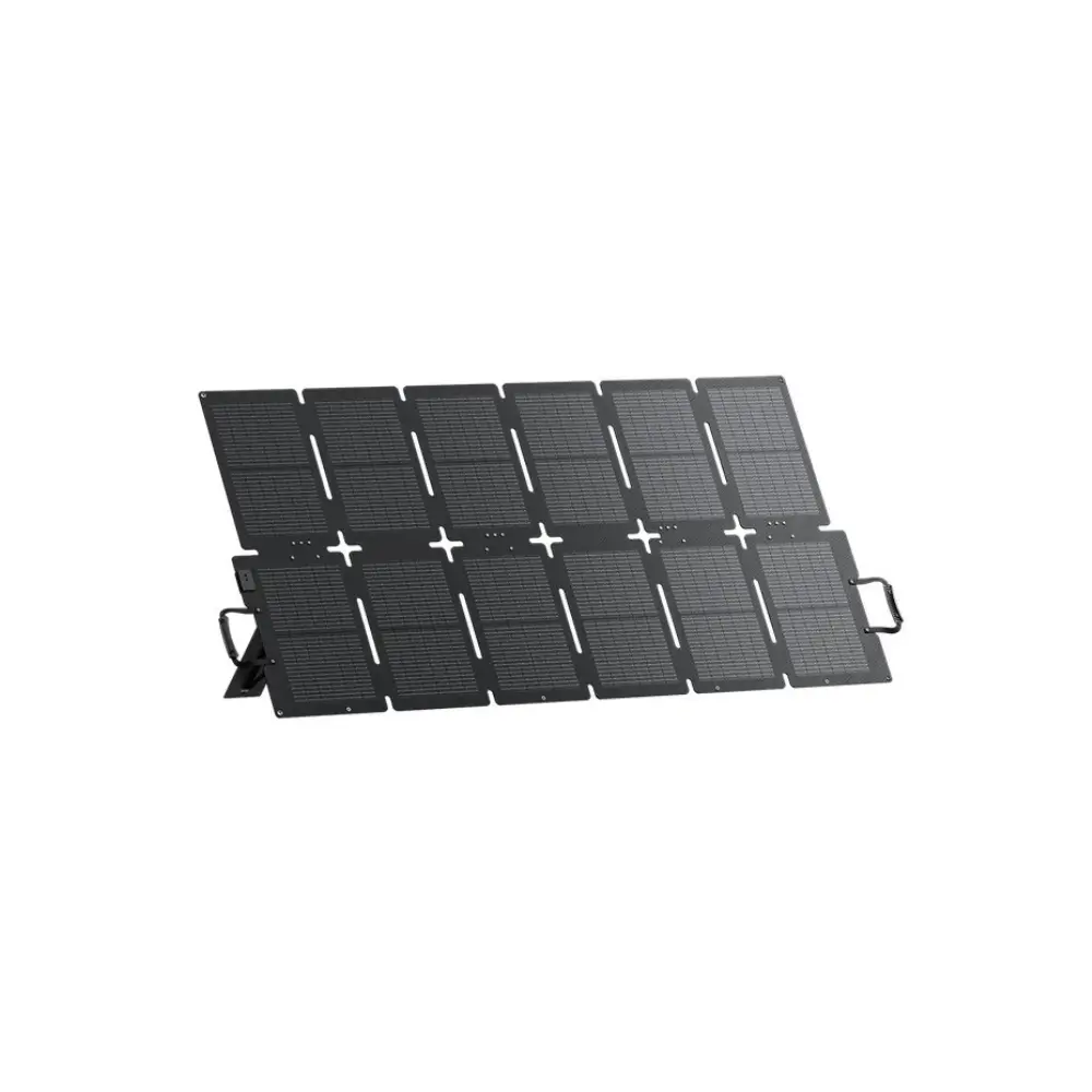 Close-up of MC4 connector and ETFE-coated solar panel surface
