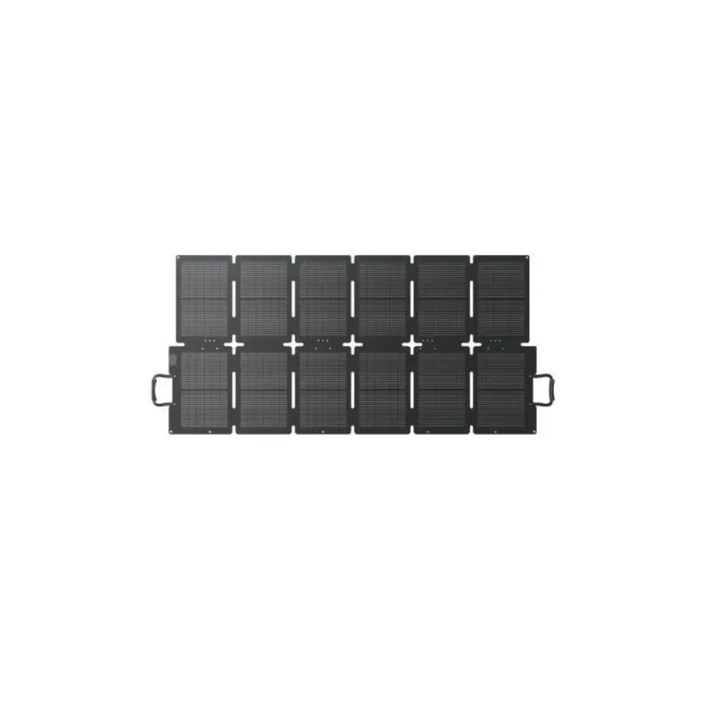 BLUETTI Sora 220W portable solar panel unfolded outdoors
