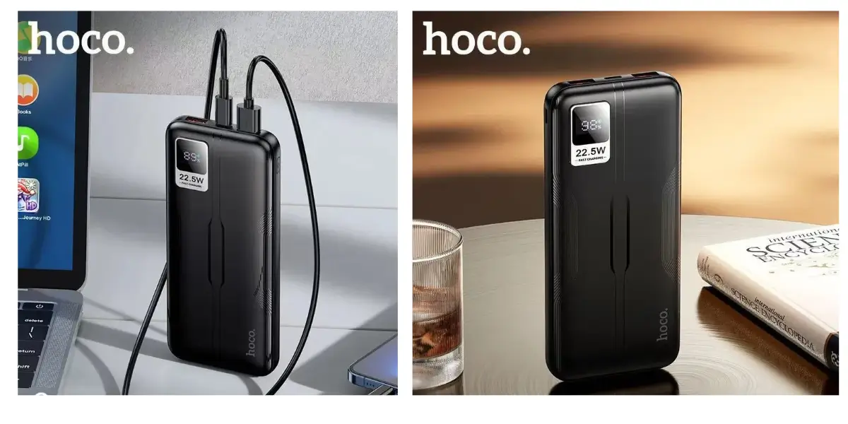 Hoco DB84 Resolute 10000mAh Power Bank with 22.5W Output