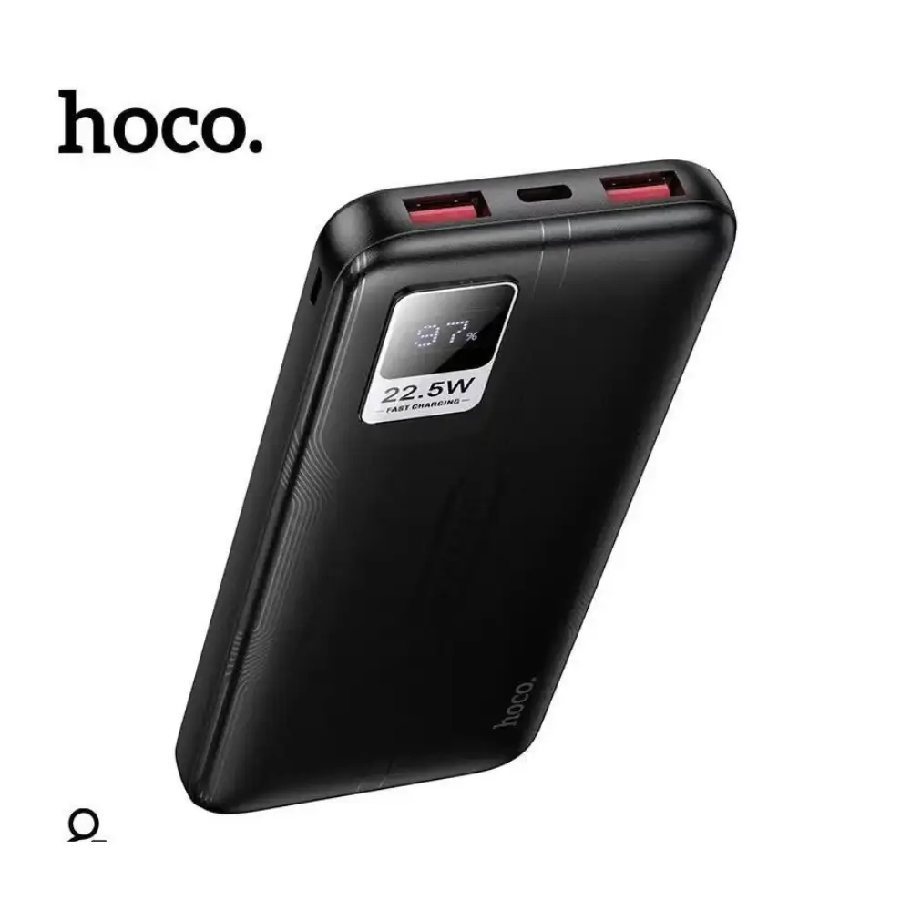 Hoco DB84 power bank showing 22.5W fast charging output
