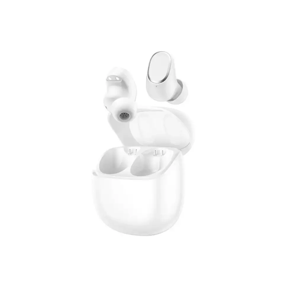 WiWU T39 ENC Dots true wireless earbuds in white and black