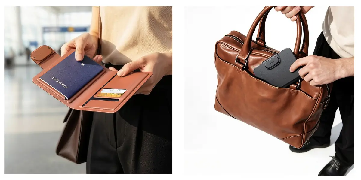 Mcdodo AT-418 Napa Pro Find My Smart Passport Holder