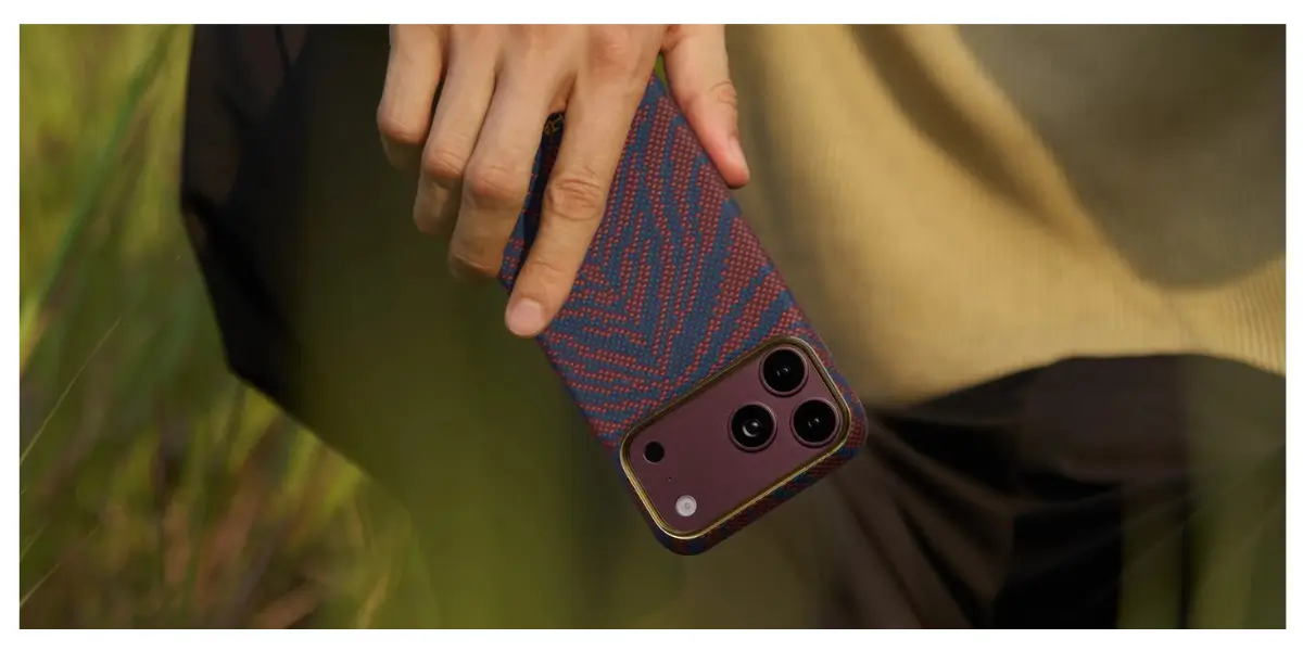 PITAKA Breath of Veins Sprout Surge Aramid Fiber Case
