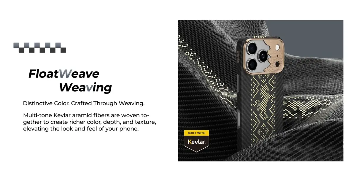 Benks Knight ArmorAir Black Kevlar iPhone 18 Pro Case - image 2