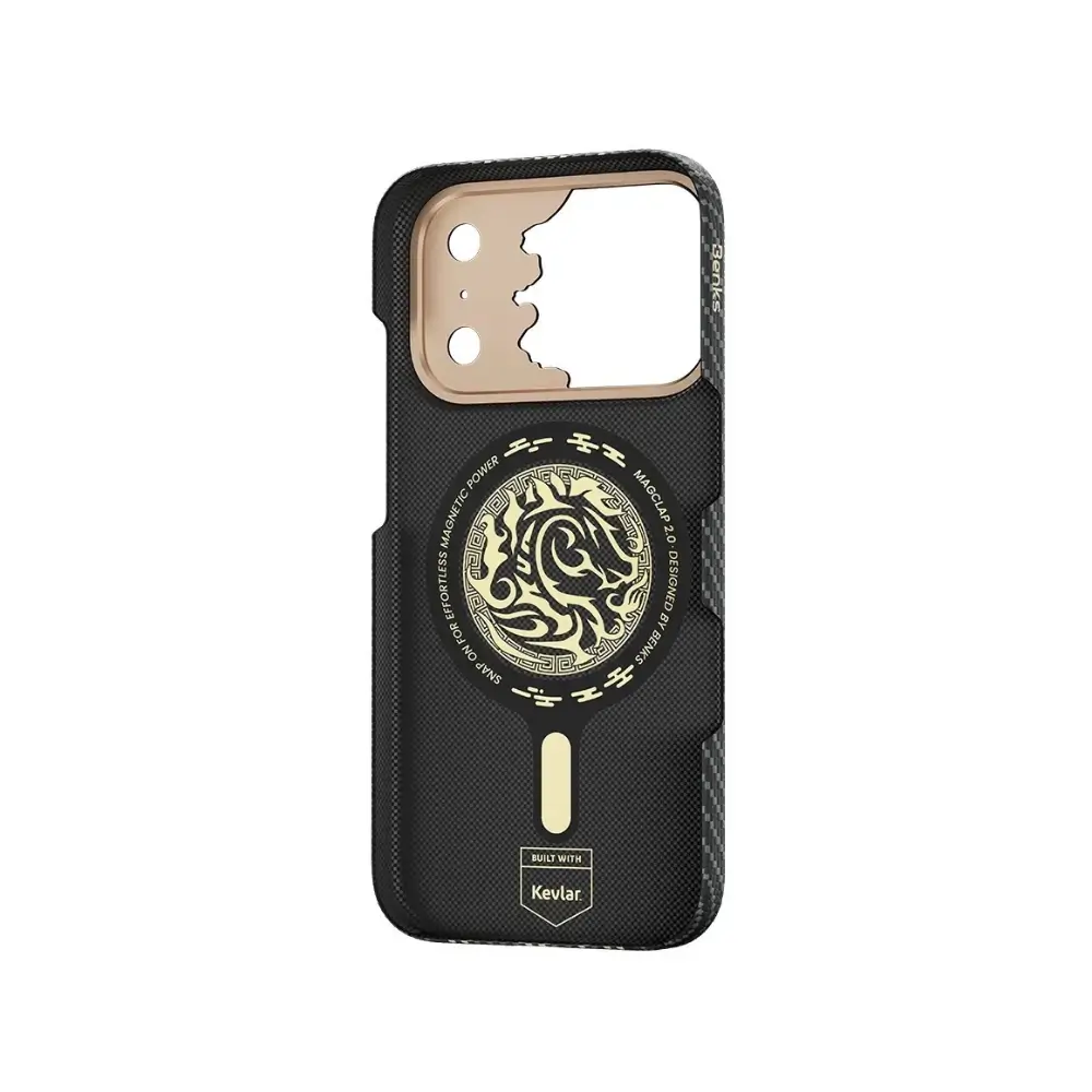 Ultra-slim 1.1mm Kevlar back panel on the Benks ArmorAir iPhone case