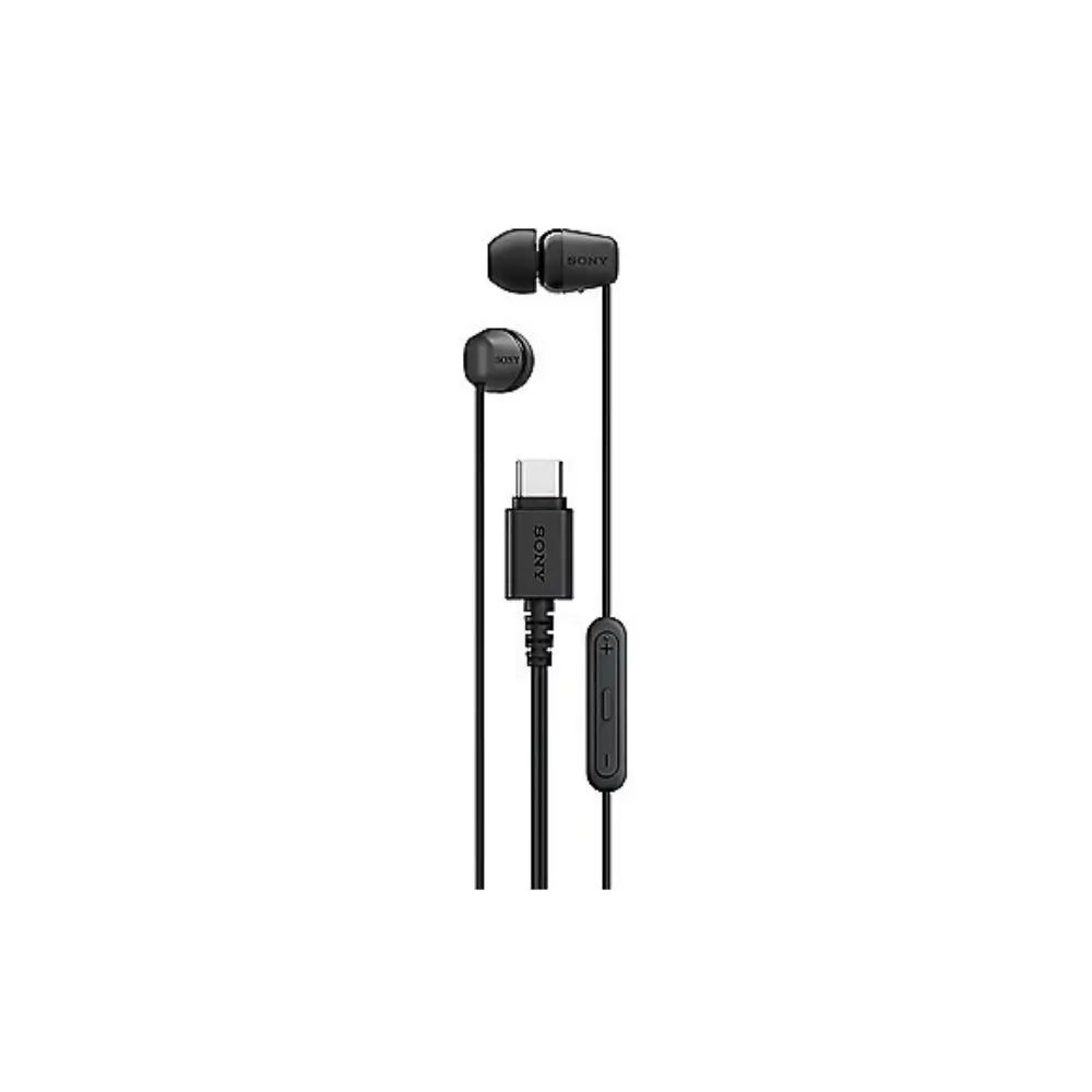 Sony IER-EX15C in-line mic and volume buttons on the cable Sony IER-EX15C in-line mic and volume buttons on the cable