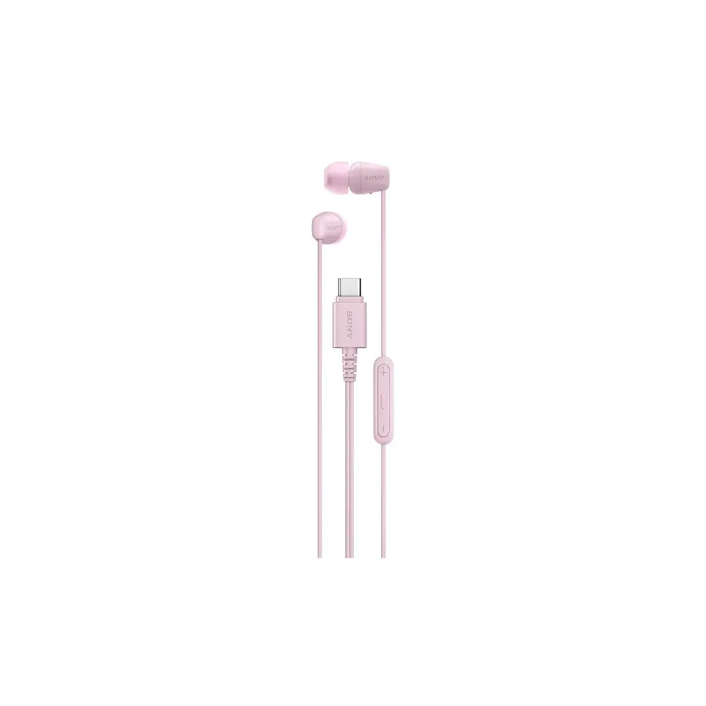 Sony IER-EX15C black USB-C wired in-ear headphones Sony IER-EX15C black USB-C wired in-ear headphones