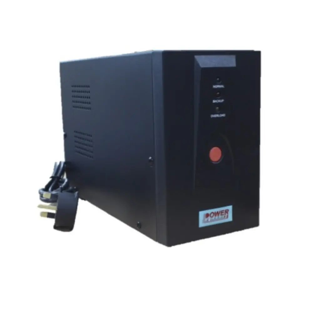 Power Guard PG 650VA PS metal body offline UPS front view Power Guard PG 650VA PS metal body offline UPS front view