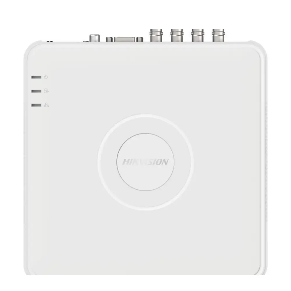 Hikvision DS-7108HGHI-M1/T 8 channel mini 1U DVR front view Hikvision DS-7108HGHI-M1/T 8 channel mini 1U DVR front view