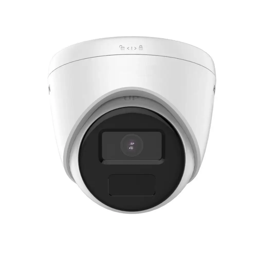 Hikvision turret IP camera with 20m infrared night vision LEDs