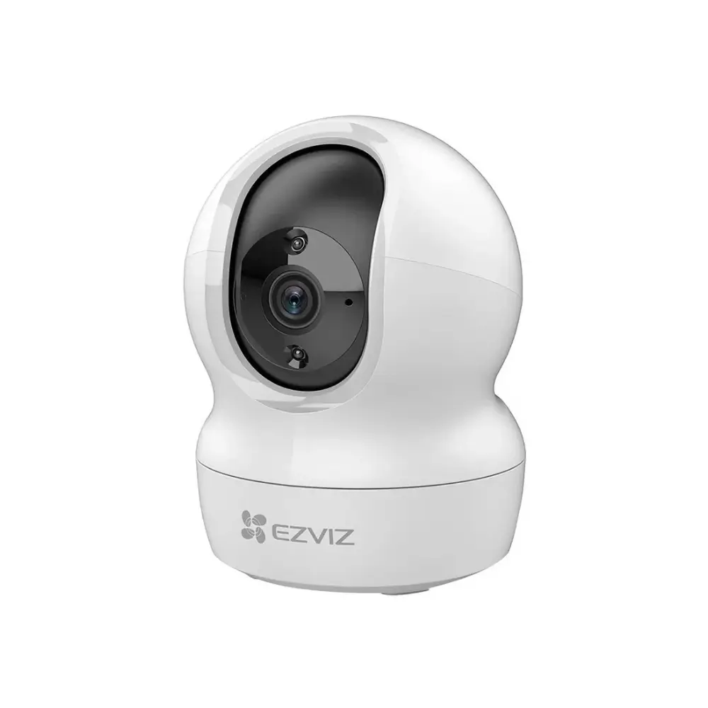 Close-up of the EZVIZ CP1 Lite dome camera lens and body