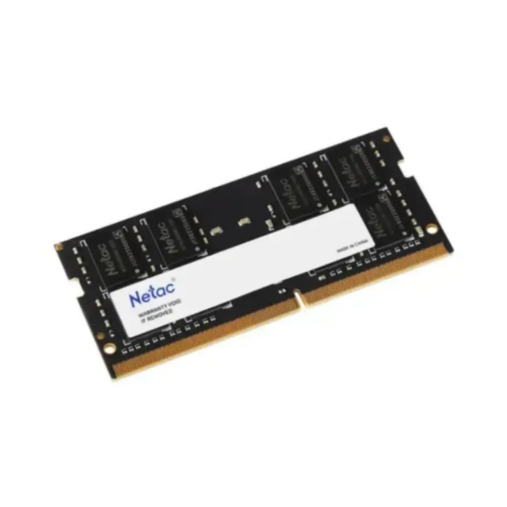 Netac Basic 8GB DDR4 2666MHz laptop RAM module front view