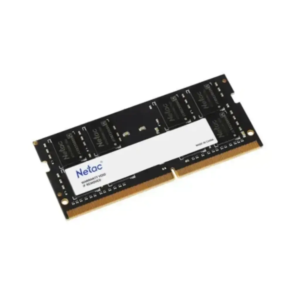 Netac Basic 8GB DDR4 3200MHz laptop RAM module front view