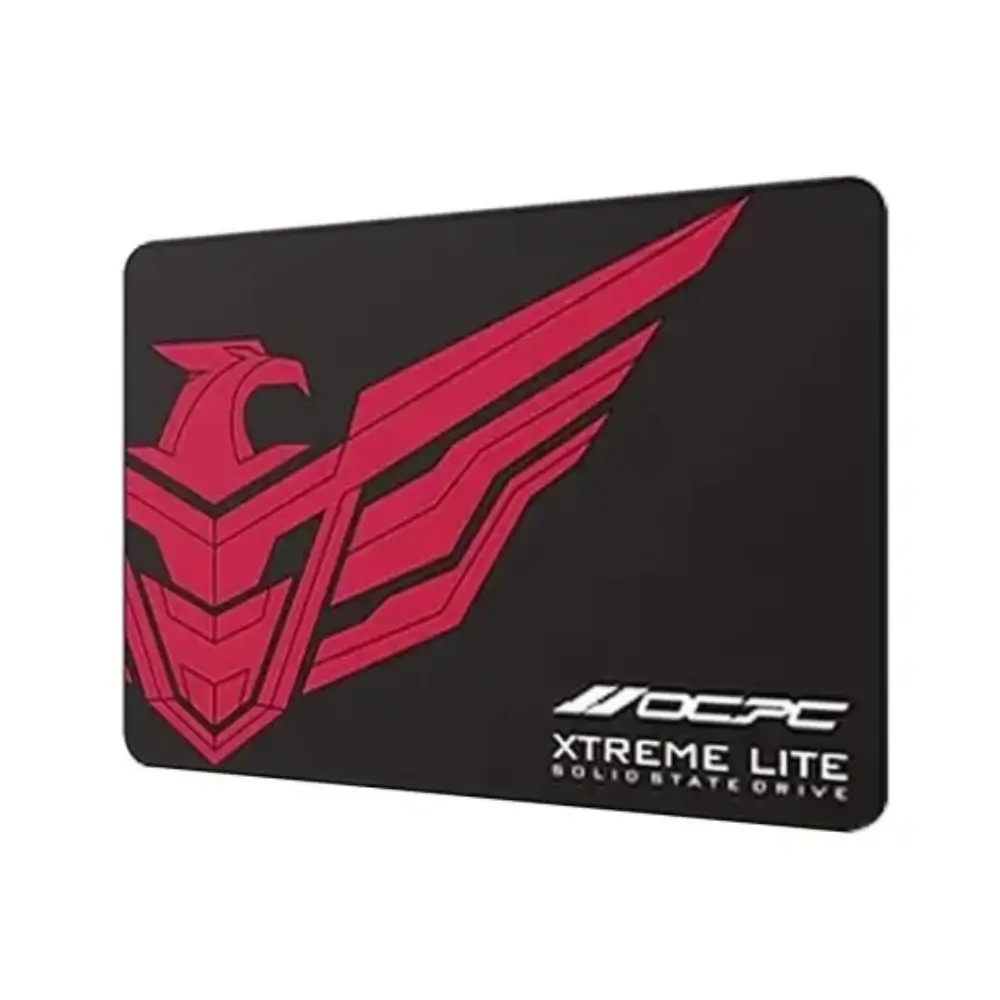OCPC XTL-200 SSD showing 510MB/s read speed and 128GB capacity