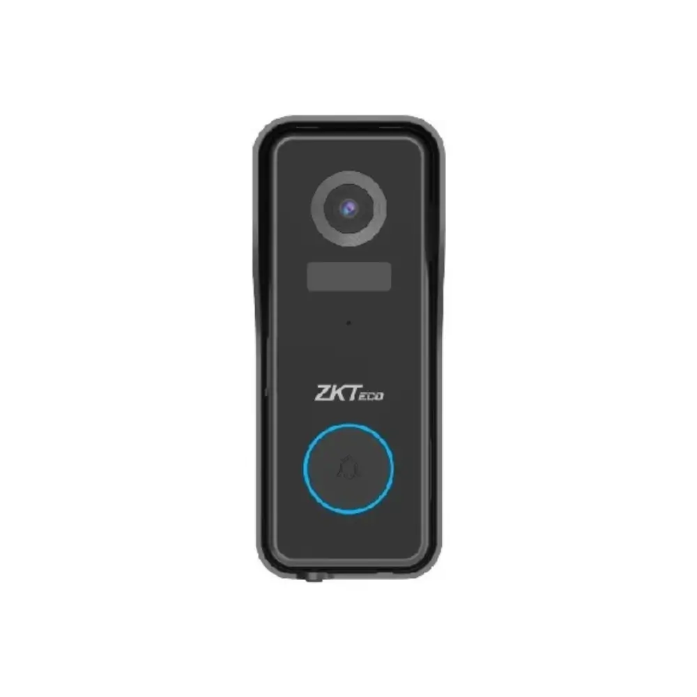 ZKTeco D0BPA video doorbell 2MP camera lens close-up