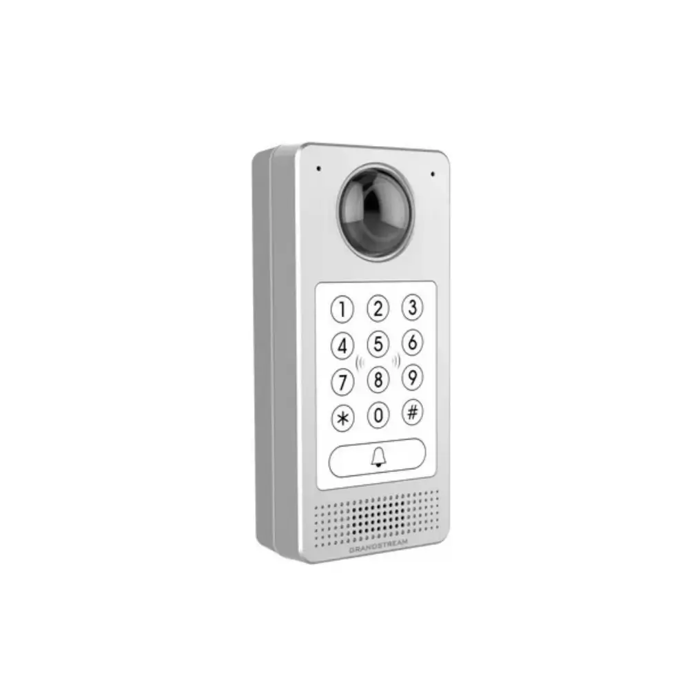 GDS3710 door phone with 12-key keypad and doorbell button