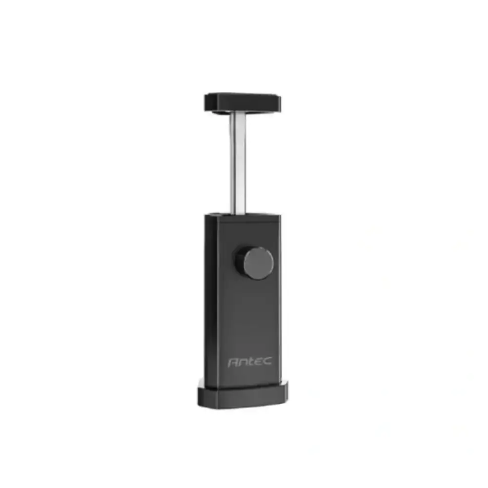 Antec I Shape Prism black GPU holder front view