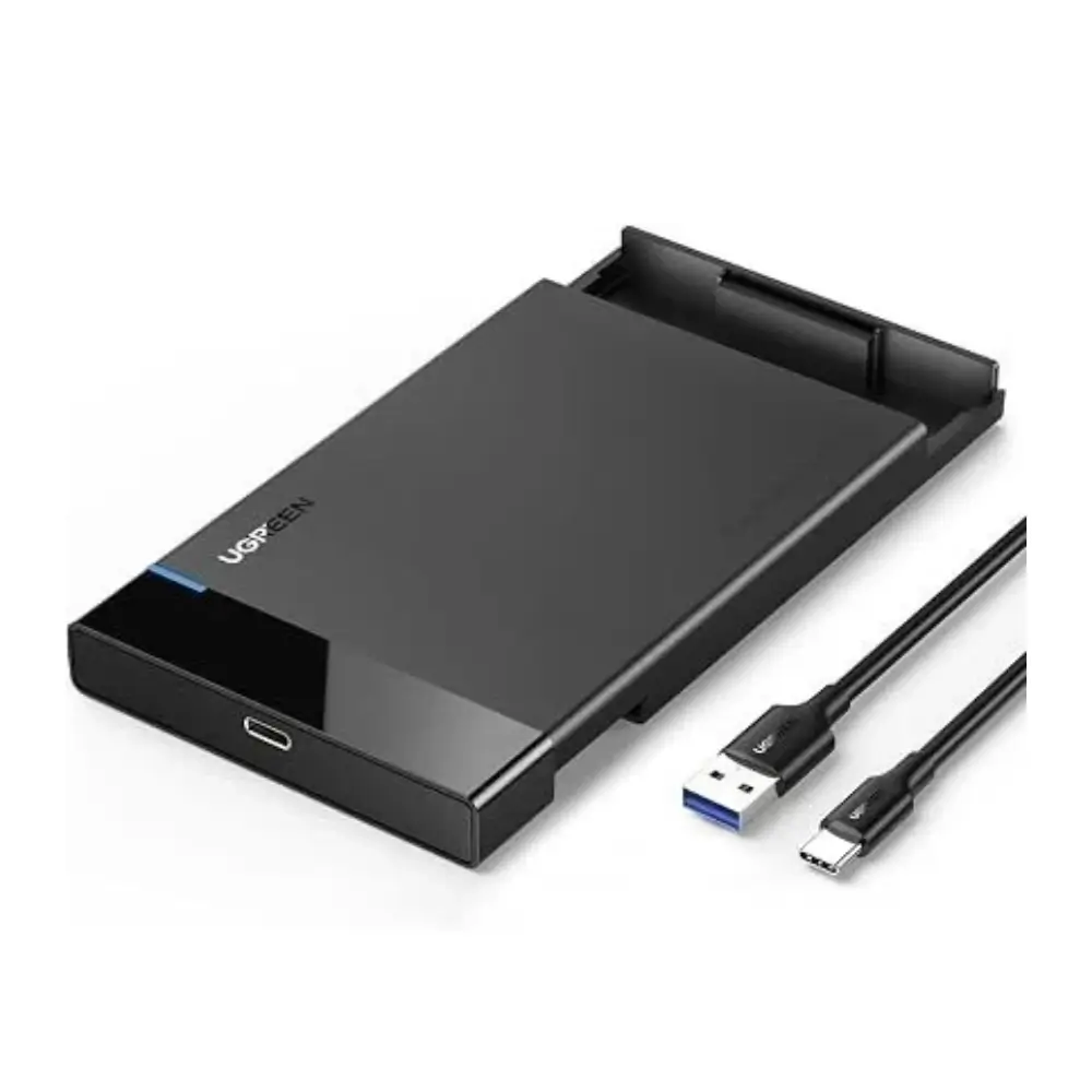 UGREEN US221 black 2.5 inch hard drive enclosure UGREEN US221 black 2.5 inch hard drive enclosure