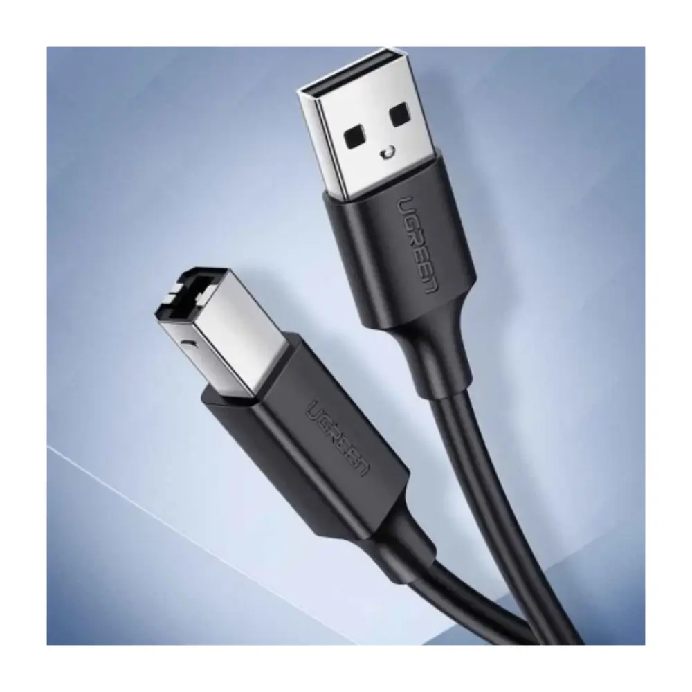 UGREEN USB printer cable supporting 480Mbps USB 2.0 data transfer