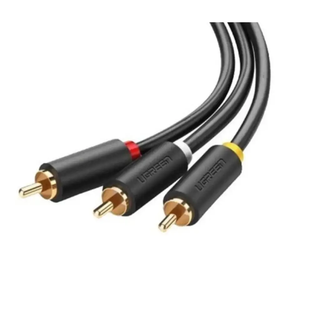 UGREEN 10524 3RCA male to male AV cable, 1.5M length