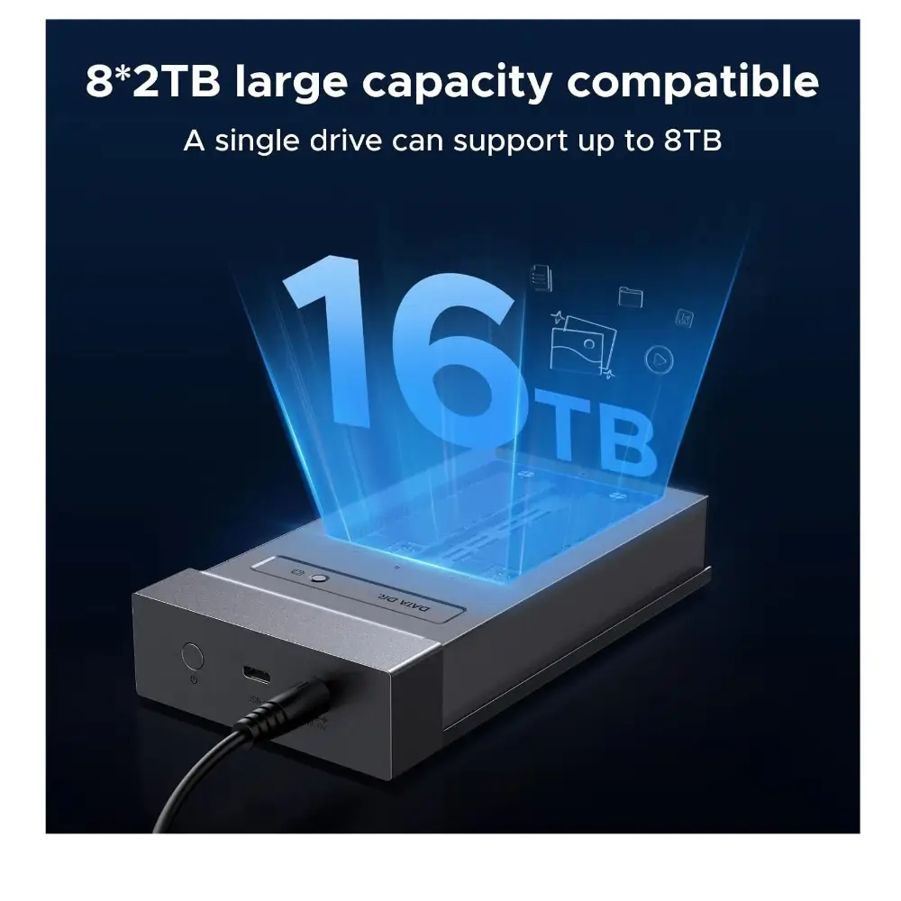 UGREEN SSD cloner with 40Gbps transfer rate for M.2 NVMe drives