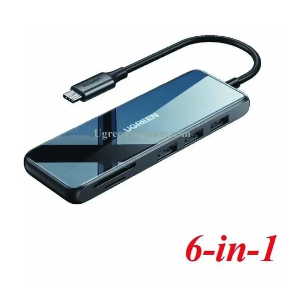 UGREEN USB-C hub HDMI port outputting 4K 60Hz video to a monitor UGREEN USB-C hub HDMI port outputting 4K 60Hz video to a monitor