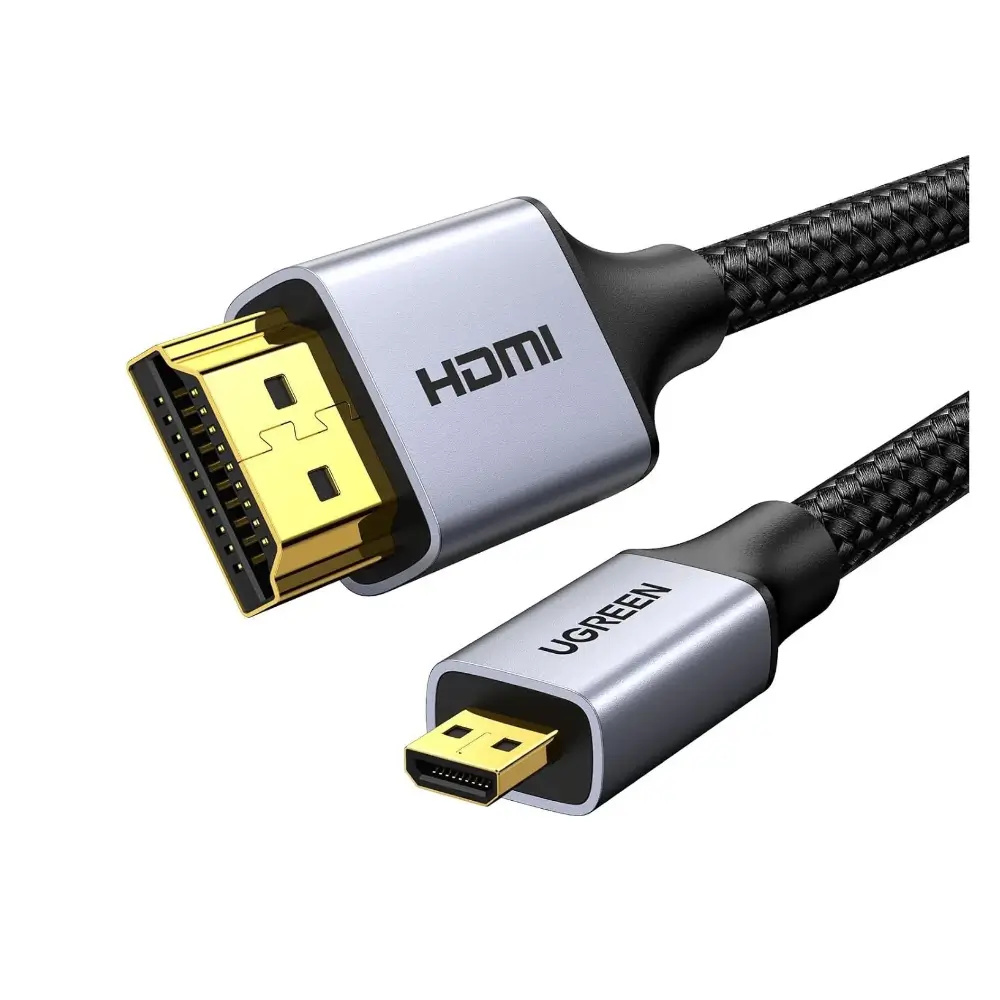 UGREEN Micro HDMI cable showing 4K@60Hz and 144Hz support UGREEN Micro HDMI cable showing 4K@60Hz and 144Hz support