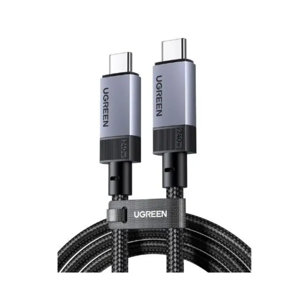 UGREEN L701 black braided USB C Gen 2 cable, 2 meters long UGREEN L701 black braided USB C Gen 2 cable, 2 meters long