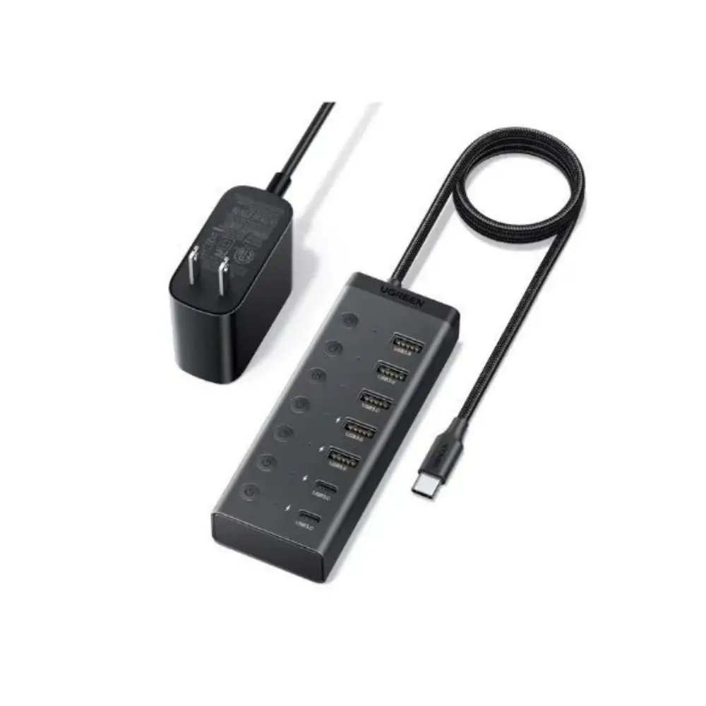 UGREEN CM859 7-in-1 powered USB C hub with 3.3 ft cable UGREEN CM859 7-in-1 powered USB C hub with 3.3 ft cable