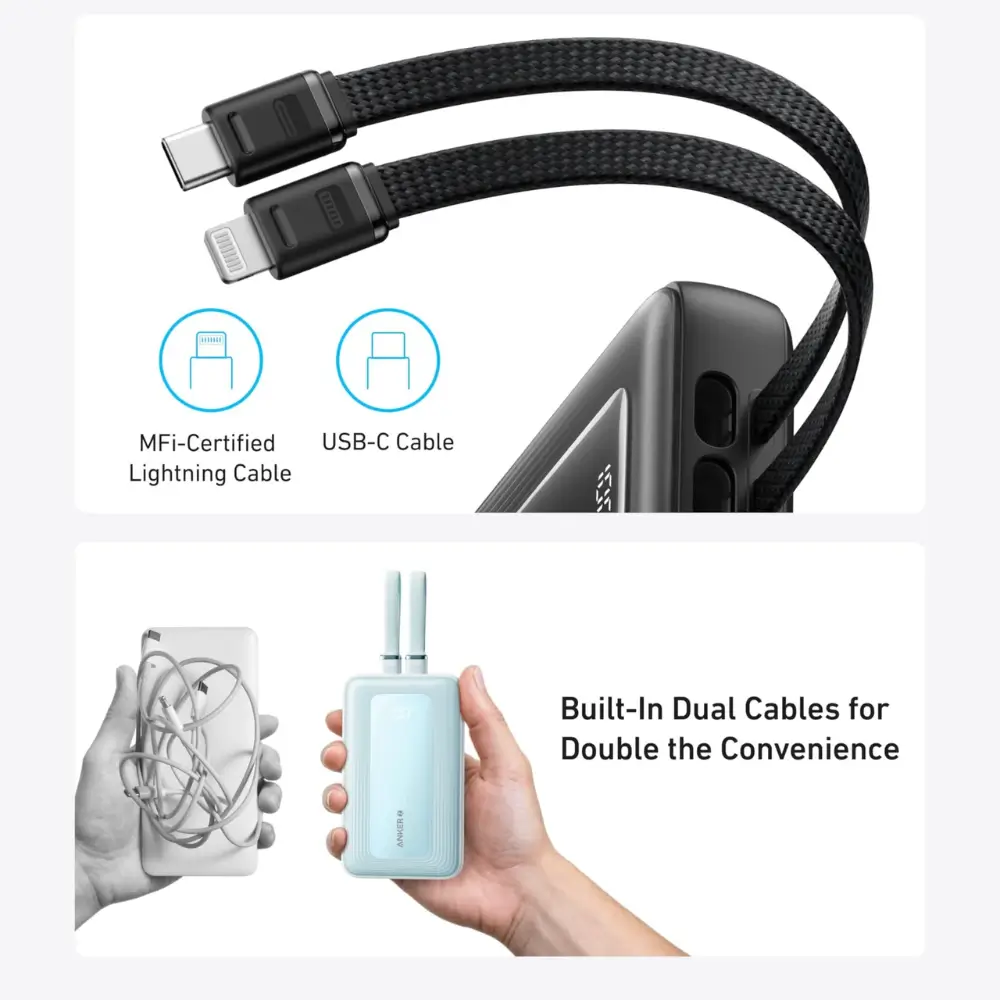 Anker Zolo A1681 power bank with 30W fast charging output