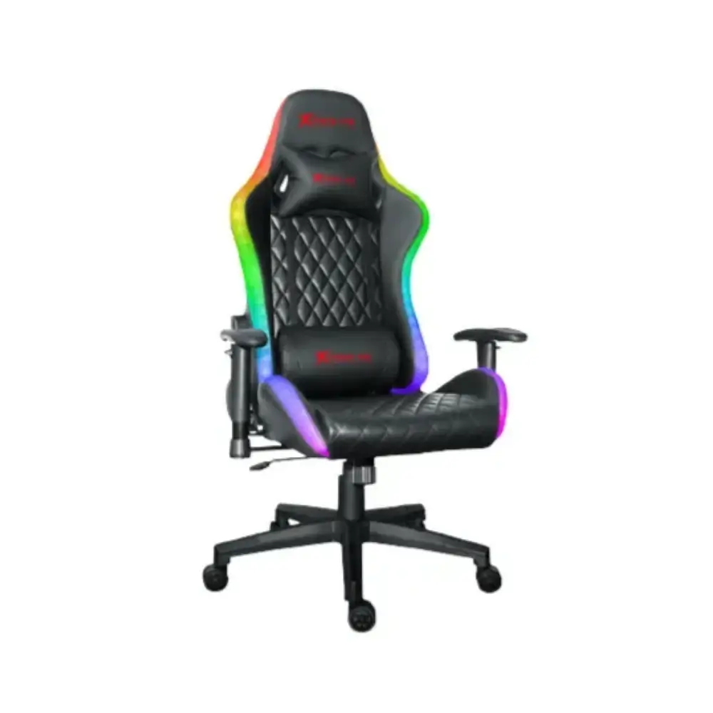 Close-up of the 3D armrests on the Xtrike Me GC-907 gaming chair