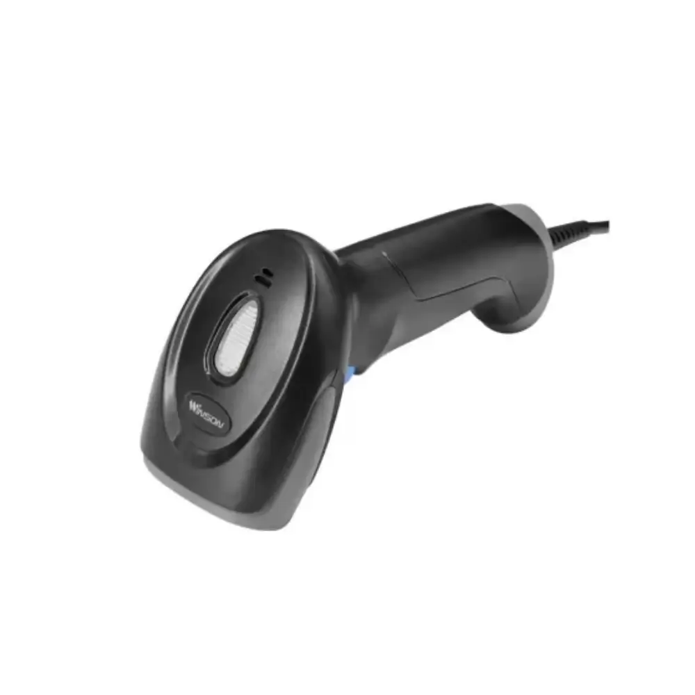 Winson WNI-S011 1D handheld barcode scanner in front view Winson WNI-S011 1D handheld barcode scanner in front view