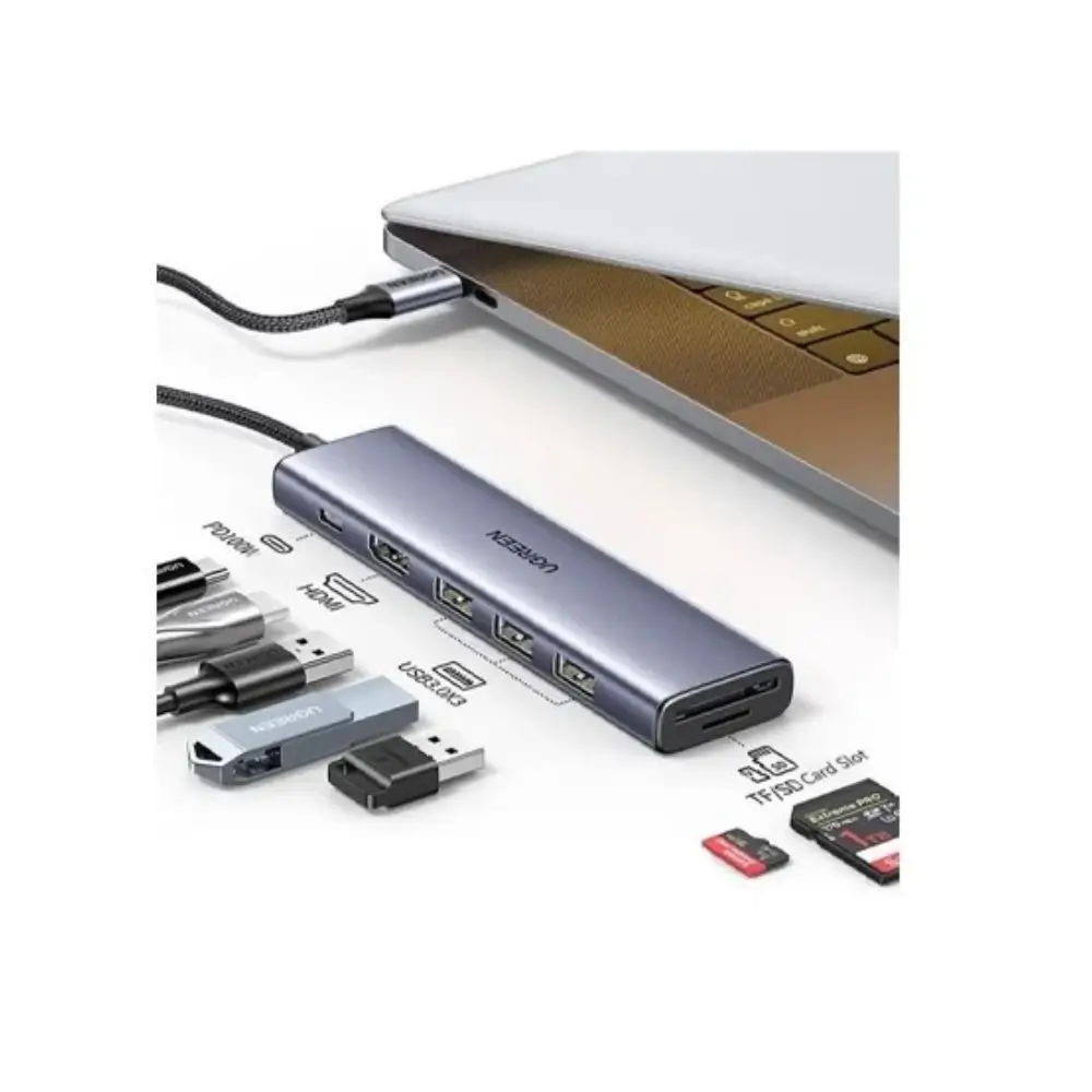 UGREEN CM511 7 In 1 USB C Docking Station Main UGREEN CM511 7 In 1 USB C Docking Station Main