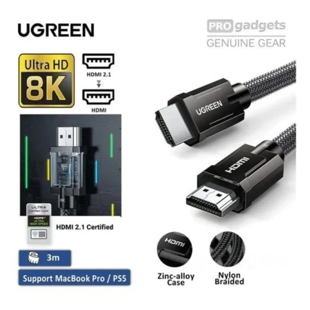 UGREEN HDMI 2 1 Cable 48GBPS Ultra High Speed
