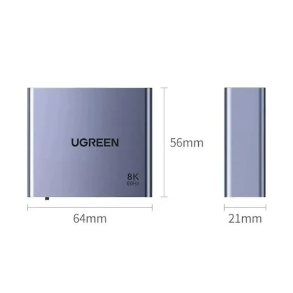 UGREEN CM677 HDMI Input Output USB C Port Detail