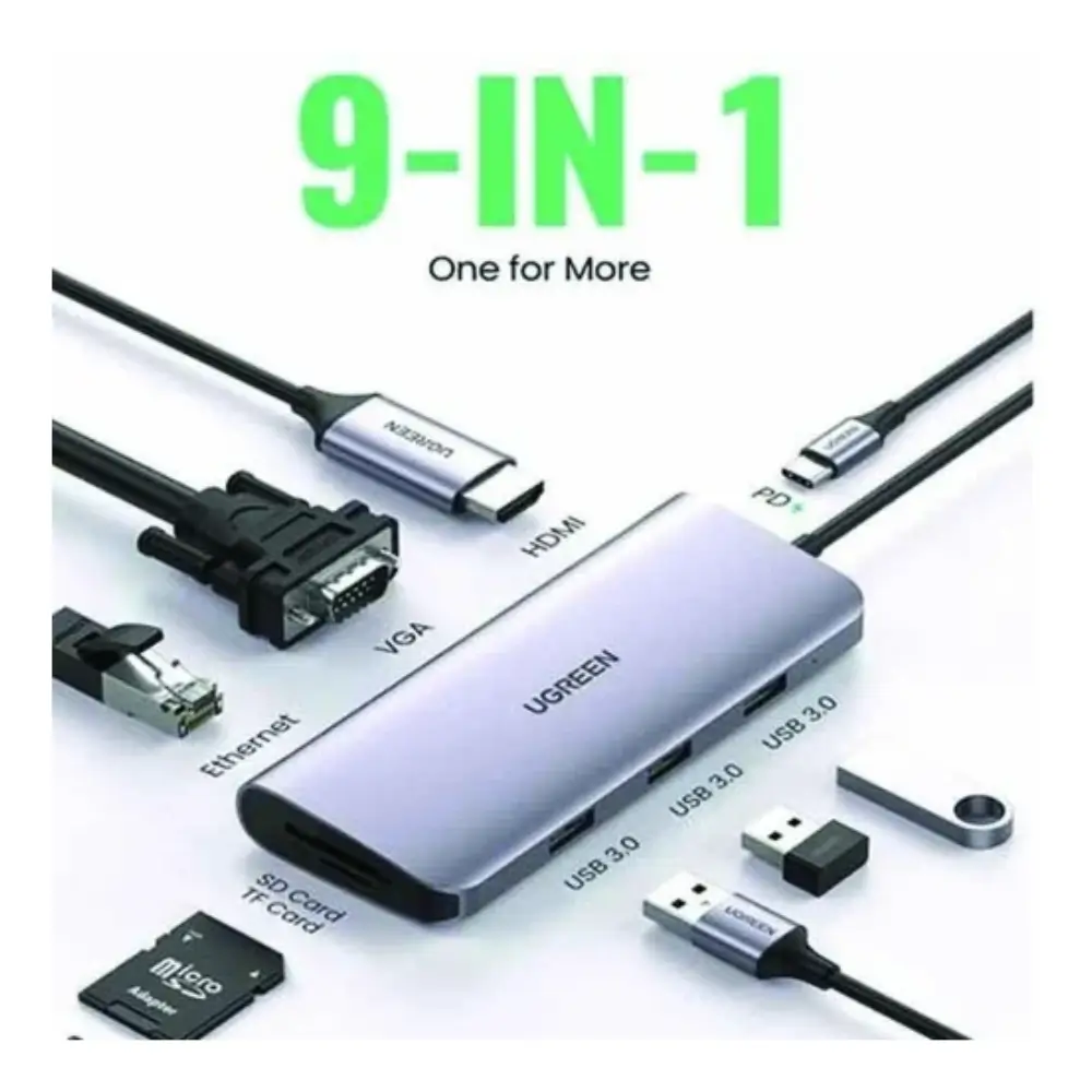 UGREEN CM179 9 In 1 USB C Hub Main