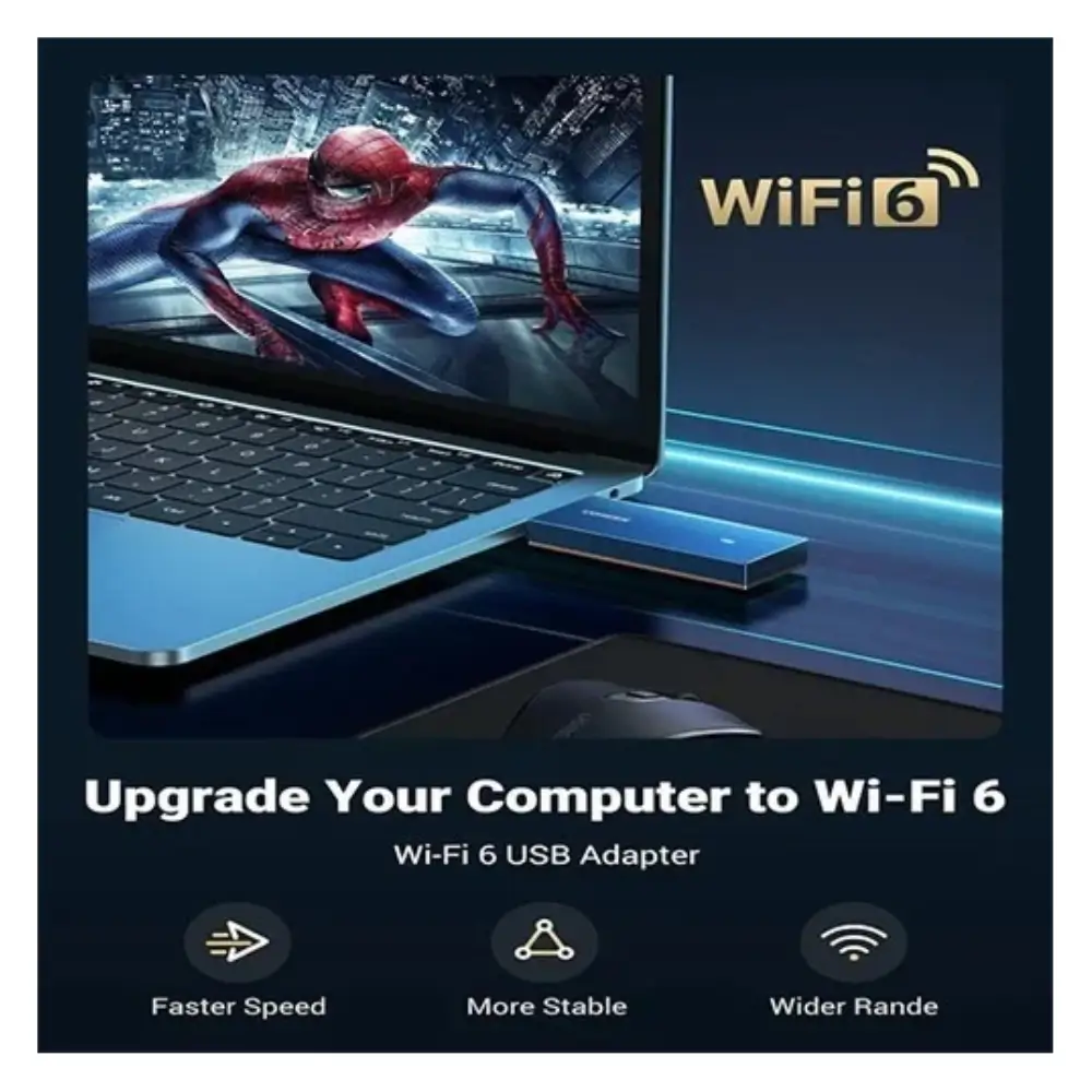 UGREEN CM499 Dual Band 2 4GHz 5GHz Wi-Fi Adapter Features