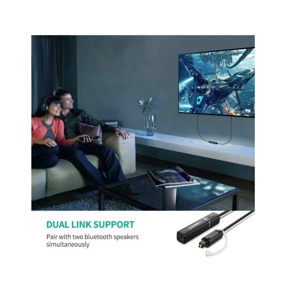 UGREEN 50213 Optical Toslink 3 5mm Aux Output Detail