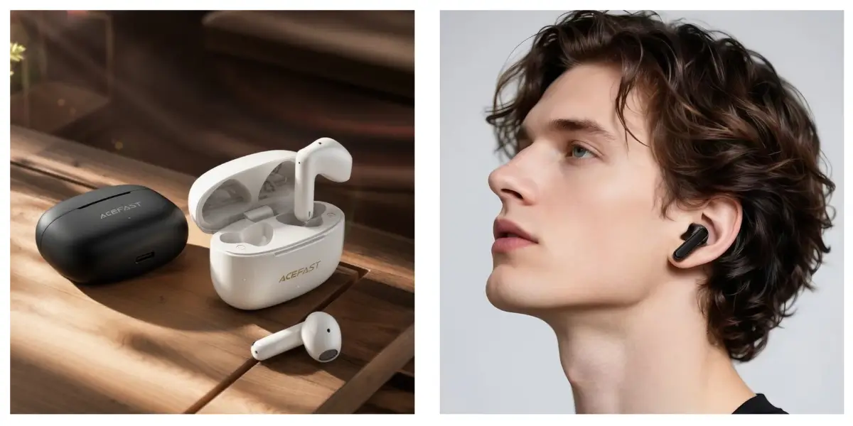Acefast W11 TWS Earbuds Charging Case Front