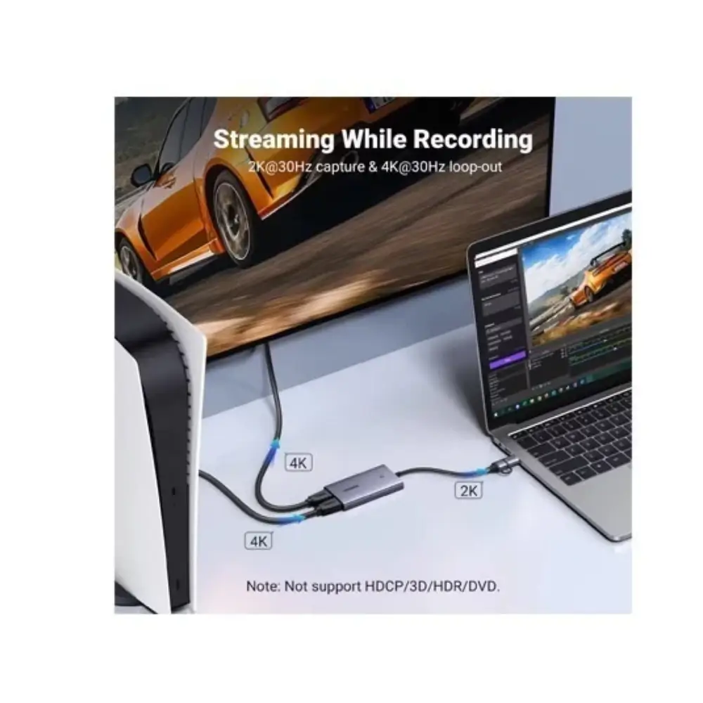 UGREEN CM726 Capture Card HDMI Input 4K Loop Out UGREEN CM726 Capture Card HDMI Input 4K Loop Out