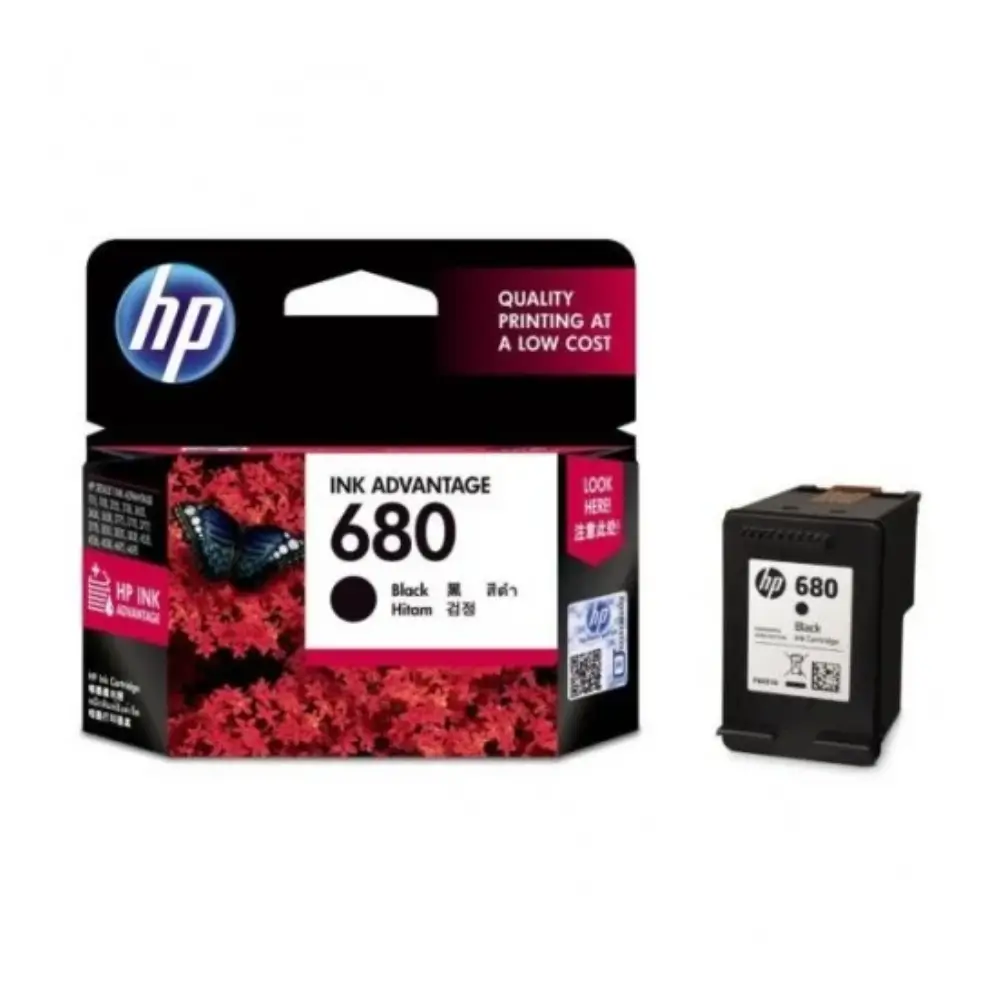 Hp 680 Black Ink Cartridge Original Hp Ink Hp 680 Black Ink Cartridge Original Hp Ink