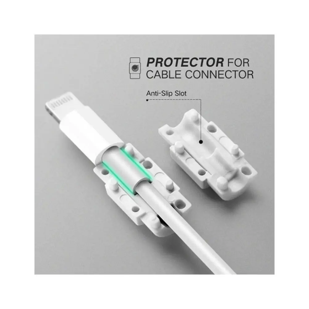 UGREEN Cable Protector Fitted On Charging Cable UGREEN Cable Protector Fitted On Charging Cable